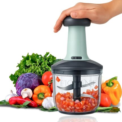 FIGMENT Manual Hand Press Push Chopper